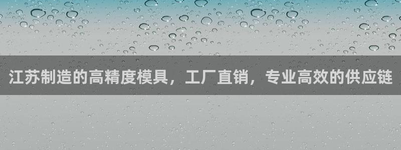 彩神v争霸是啥：江苏制造的高精度模具，工厂直销，专业高效的供应链