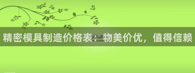 彩神v8下载：精密模具制造价格表：物美价优，值得信赖